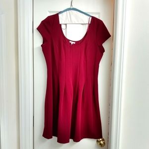 Burgundy Dress